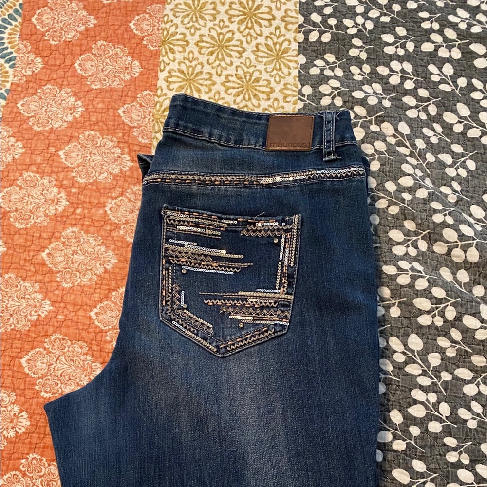 Maurices Boot Jeans Size 18 Reg